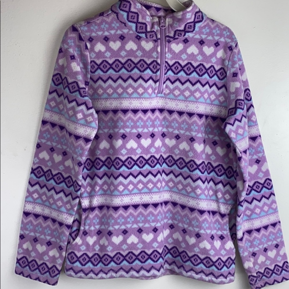 Children Place fleece pullover top size L …10/12